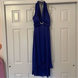 Juniors blue dress